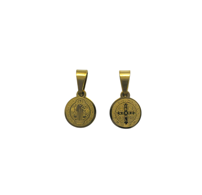 Medalla Acero Dorado - San Benito