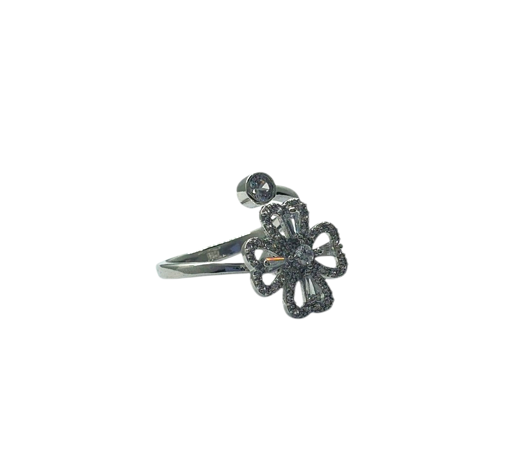Anillo Rodio - Niquelado