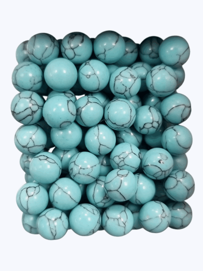Bolita Piedra 8mm - Turquesa