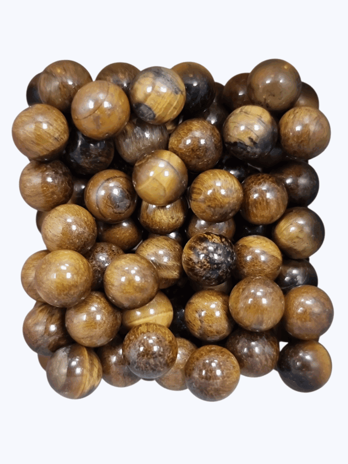 Bolita Piedra 10mm - Ojo Tigre