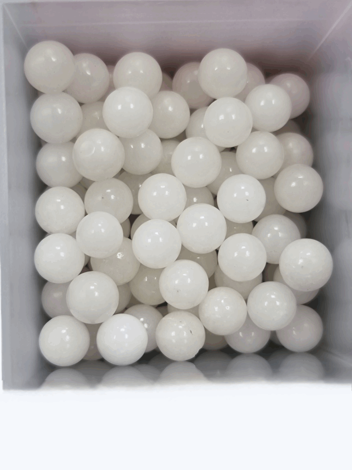 Bolita Piedra 10mm - Cuarzo Blanco