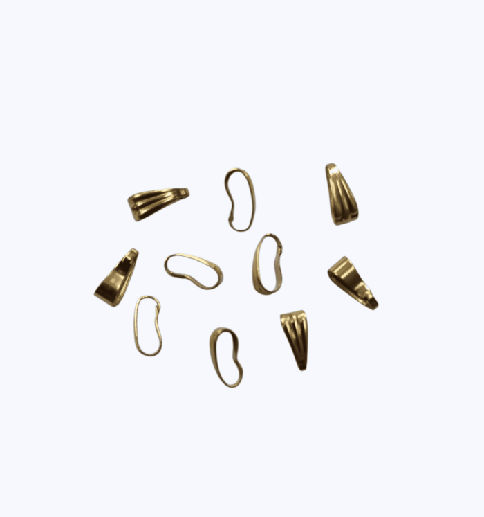 Valier con Diseño Acero Dorado: 3.5x8mm