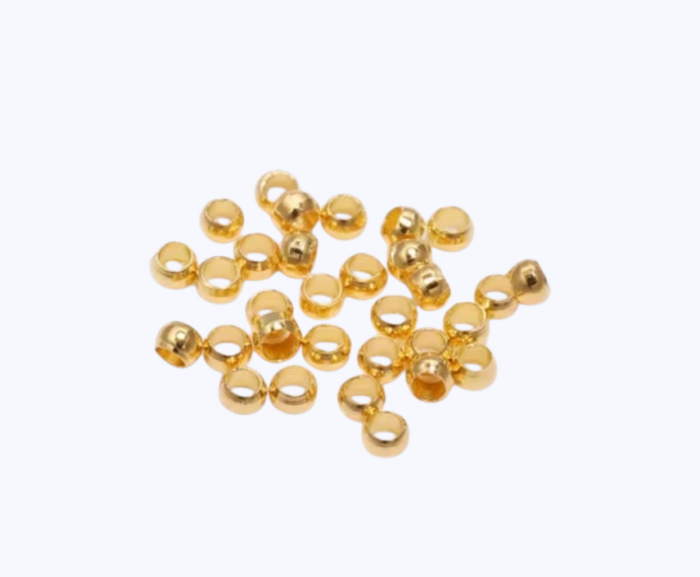 Aprietes Redondos 2.5mm - Dorado