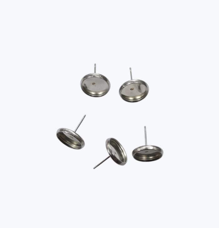 Base Aro en Acero Natural Para Rellenar - 10mm