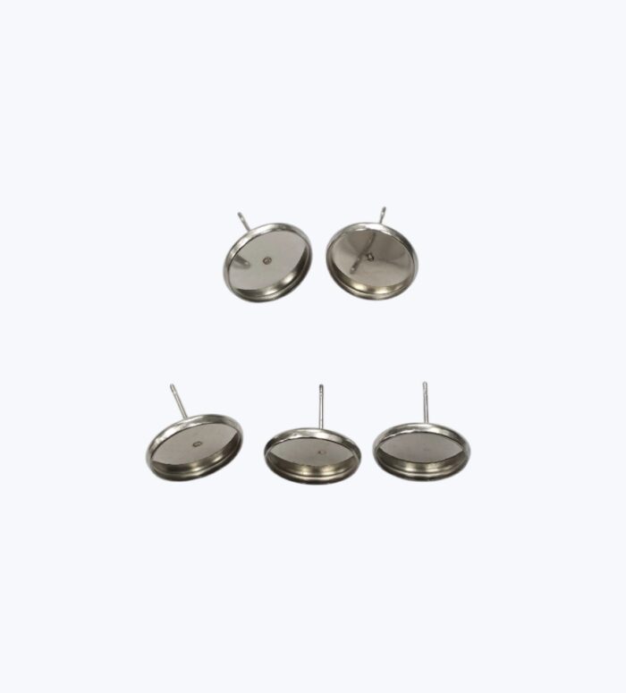 Base Aro en Acero Natural Para Rellenar - 12mm