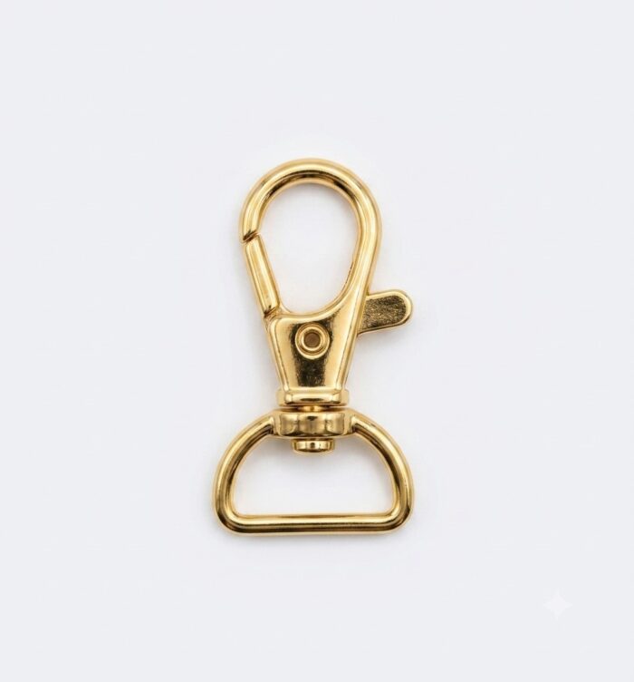 Broche Llavero 1.5cm x 3.5cm - Dorado