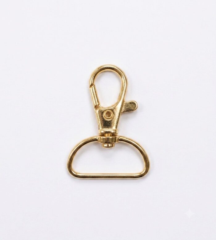 Broche Llavero 2.0cm x 3.7cm - Dorado