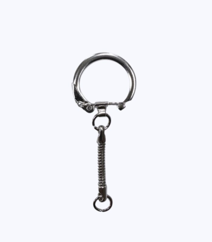 Broche con Cadena 25x65mm - Niquelado