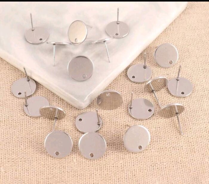 Base Aro Acero Natural 8mm - Plano