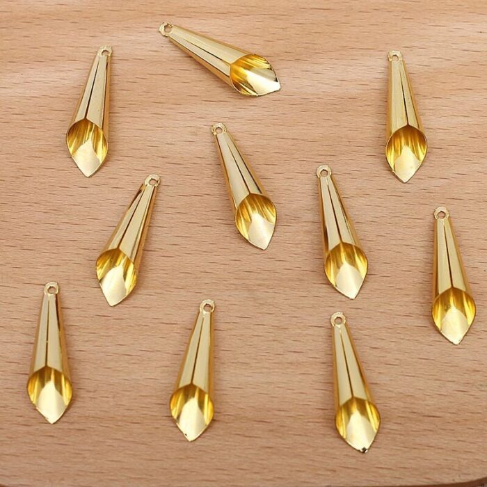 Cono de Metal 3cm - Dorado